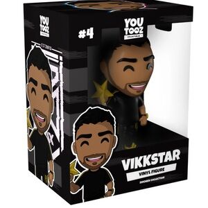 Youtooz Vikkstar Vinyl Figure - Black and Gold
